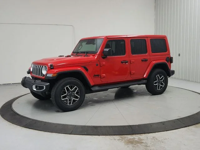 New 2026 Firecracker Red Clear-Coat Exterior Paint Jeep Sahara image 4