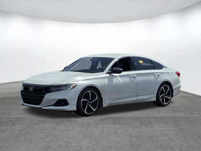 Used 2021 Platinum White Honda Sport Special Edition image 4