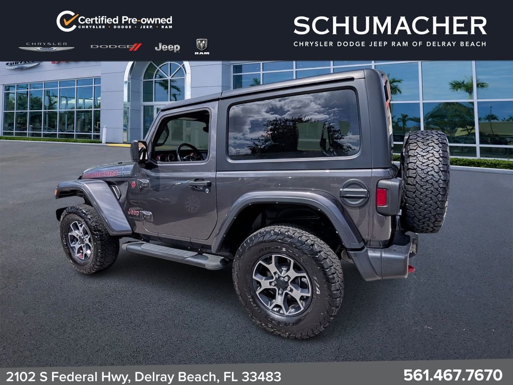 Used 2022 Gray Jeep Rubicon image 5
