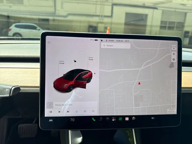 Used 2018 Red Metallic Tesla Long Range image 19