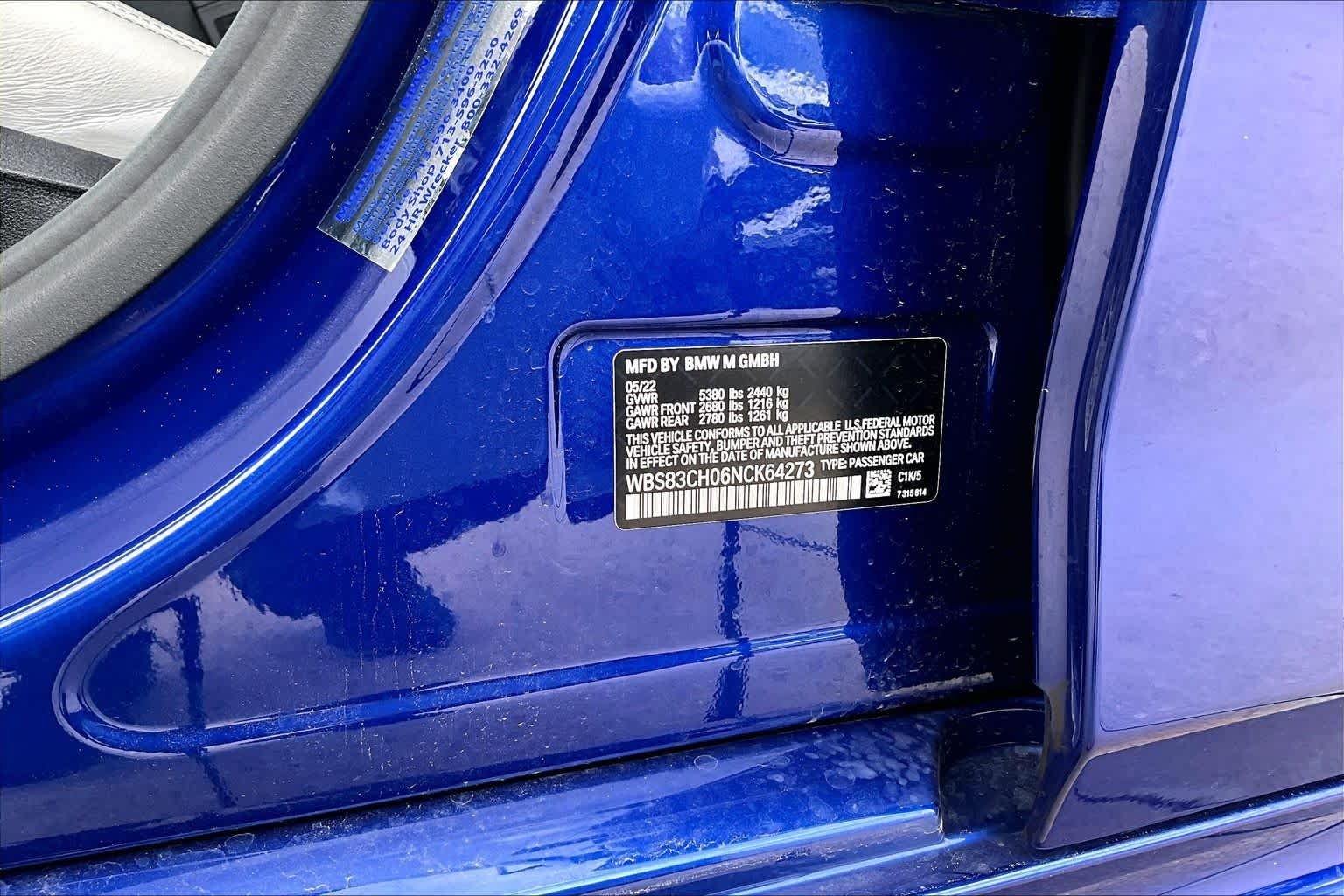 Used 2022 Marina Bay Blue Metallic BMW  image 36