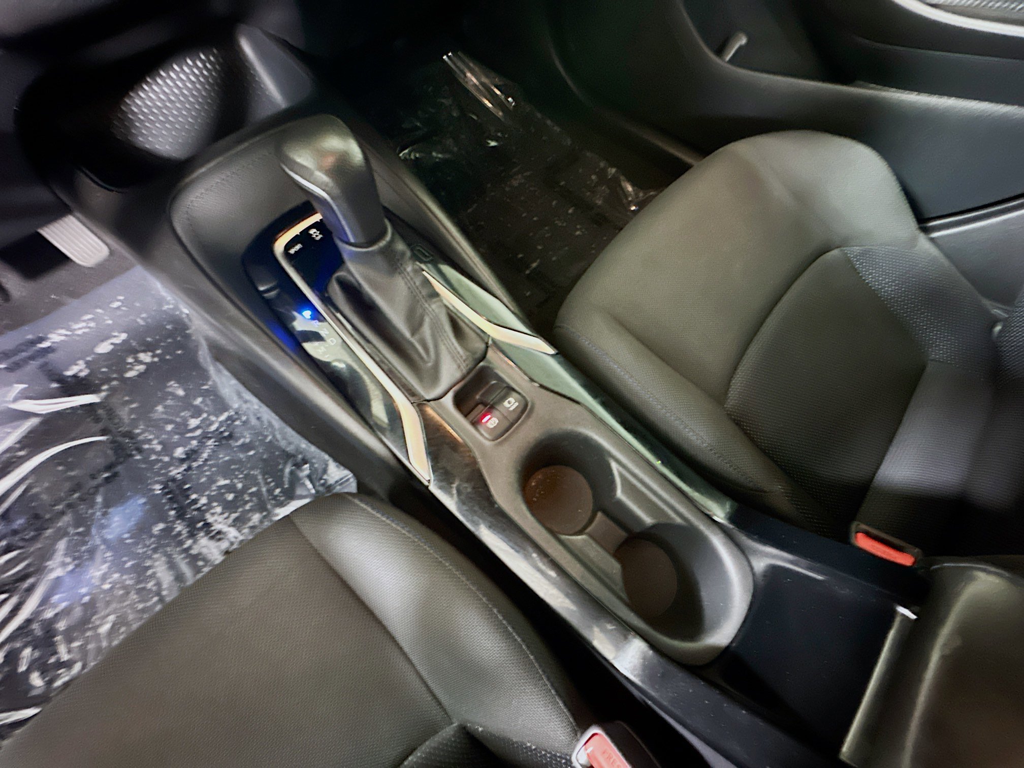 Used 2020 Black Sand Pearl Toyota SE image 21