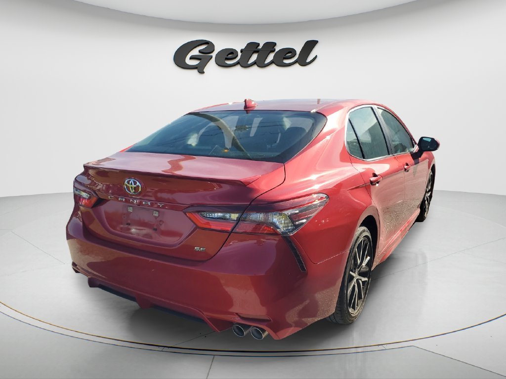 Used 2021 Red Toyota SE image 4