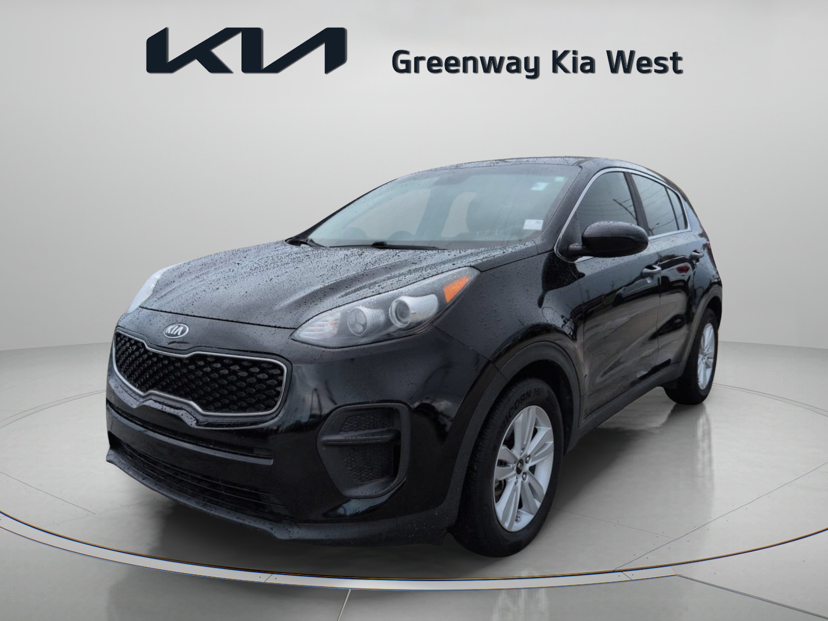 Used 2018 Black Cherry Kia LX image 4