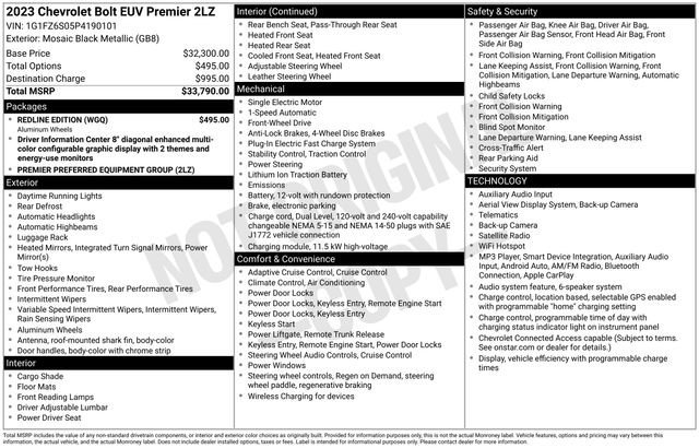 2023 Chevrolet Bolt EUV Premier - Photo 33