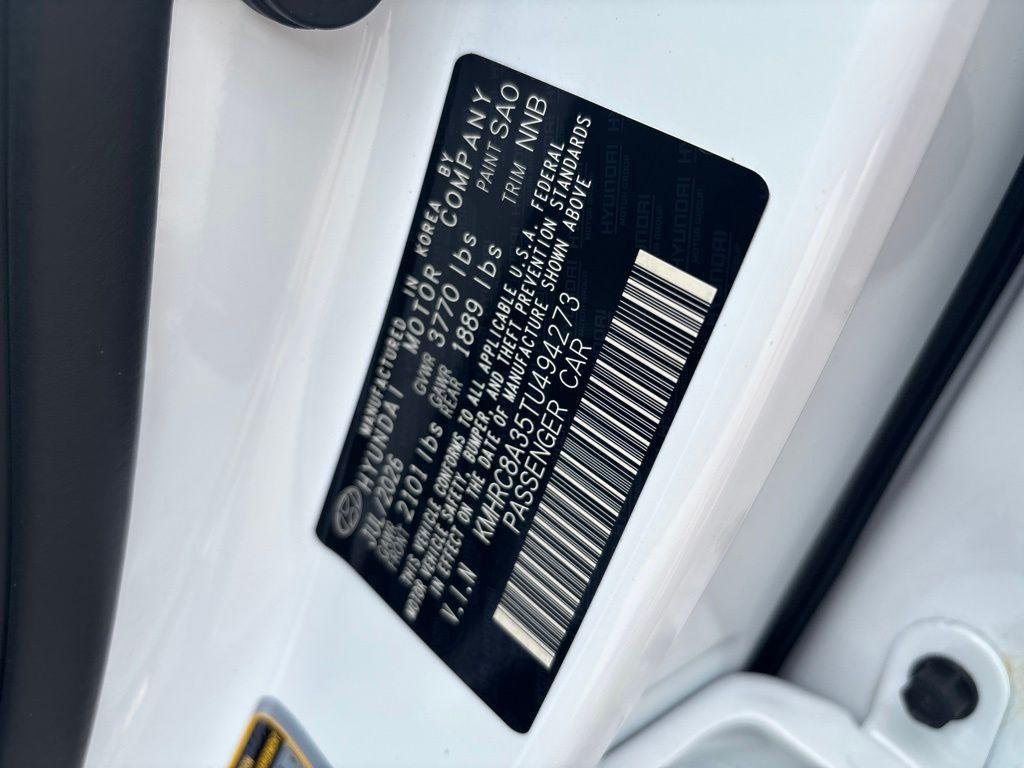New 2026 White Hyundai SEL w/Two-Tone Roof image 11