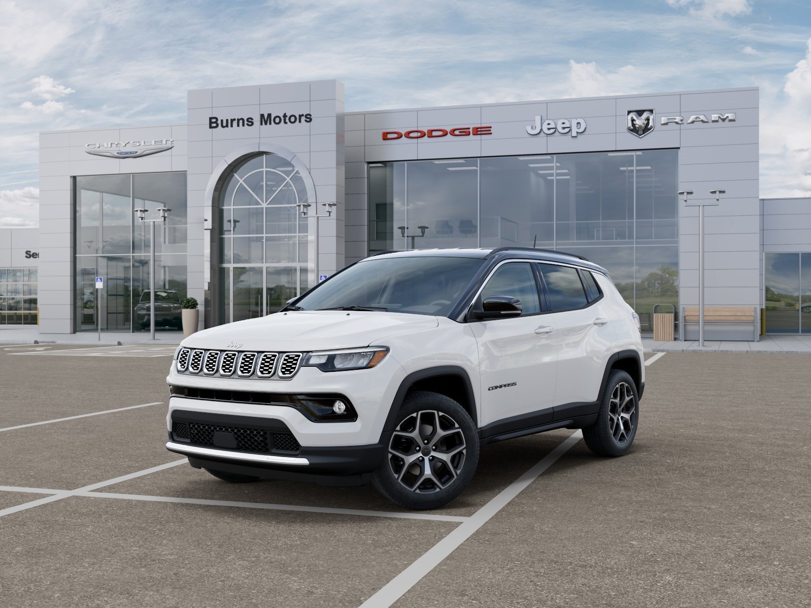New 2026 Bright White Clearcoat Jeep Limited image 1