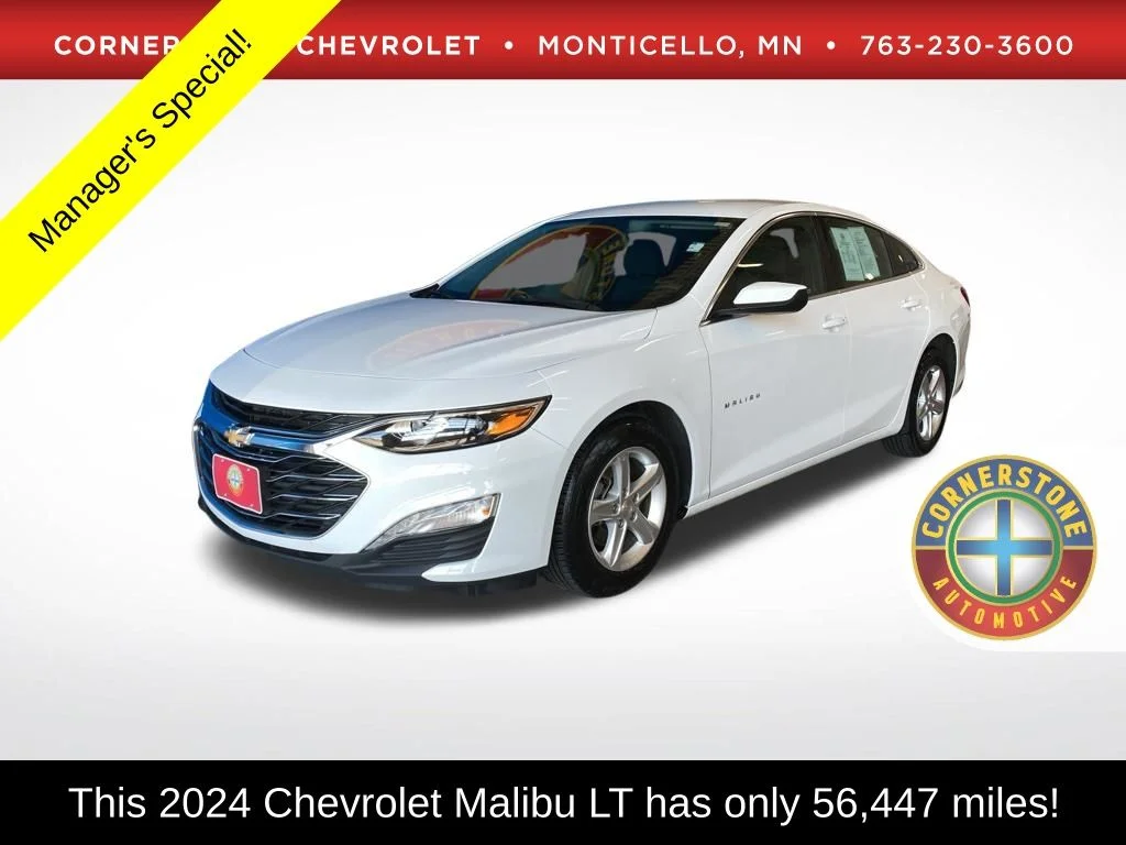 Used 2024 White Chevrolet LT image 1