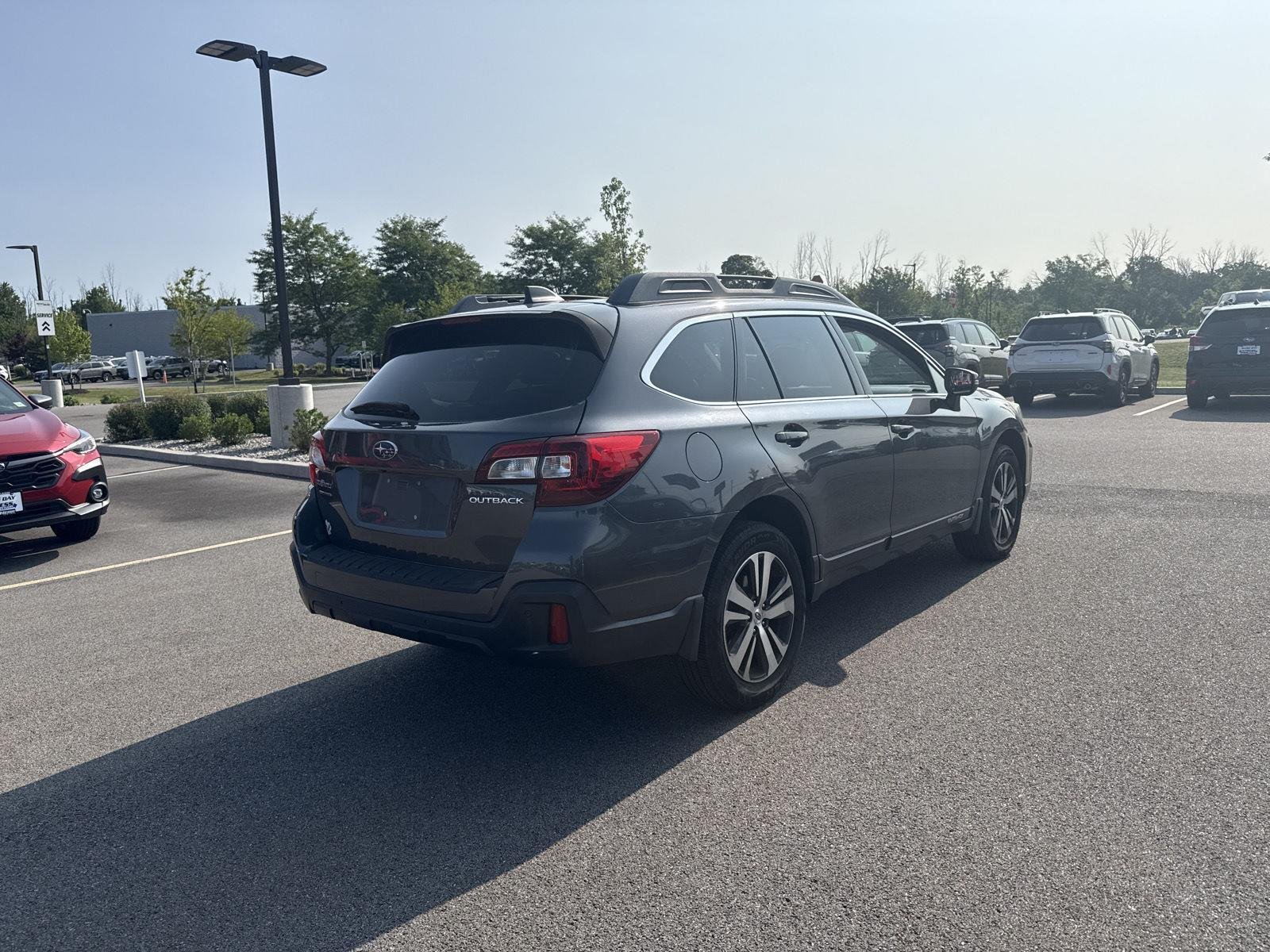 Used 2018 Magnetite Gray Metallic Subaru Limited image 4