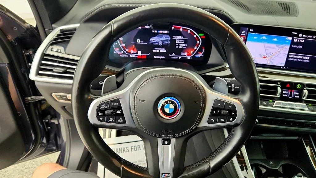 Used 2020 Arctic Grey Metallic BMW M50i w/ Driving Assist Pro, Luxury Seating & Premium Pkg image 14