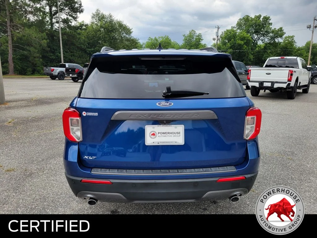 Used 2022 Blue Ford XLT image 5