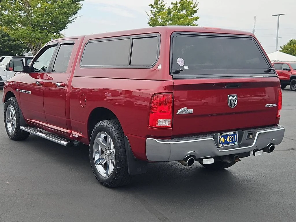 Used 2012 Deep Cherry Red Crystal Pearlcoat Ram Big Horn image 4