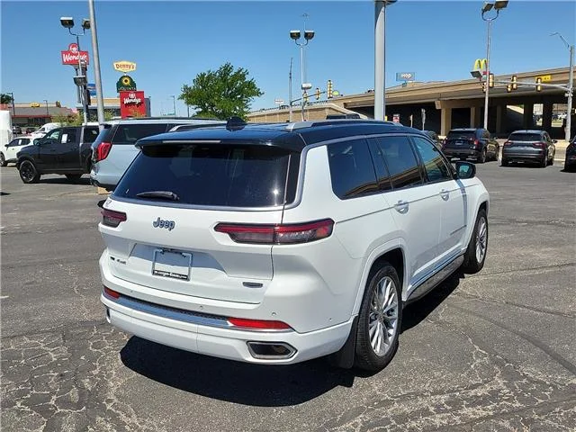 Used 2023 Bright White Clearcoat Jeep Summit 4x4 image 3