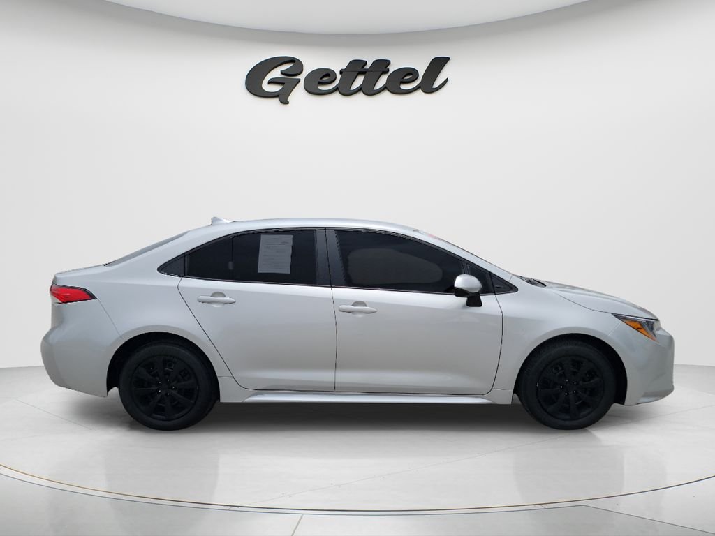 Certified Used 2025 Silver Toyota LE image 4