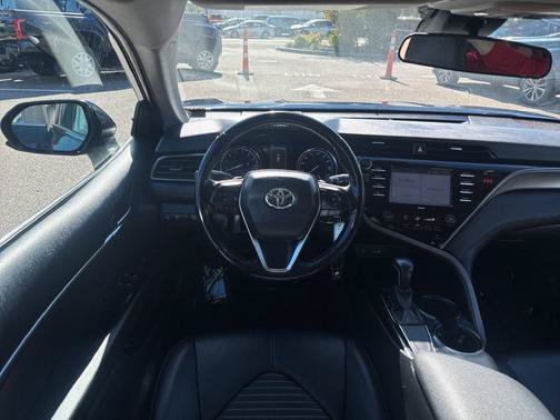 Certified Used 2020 Blue Toyota SE image 11