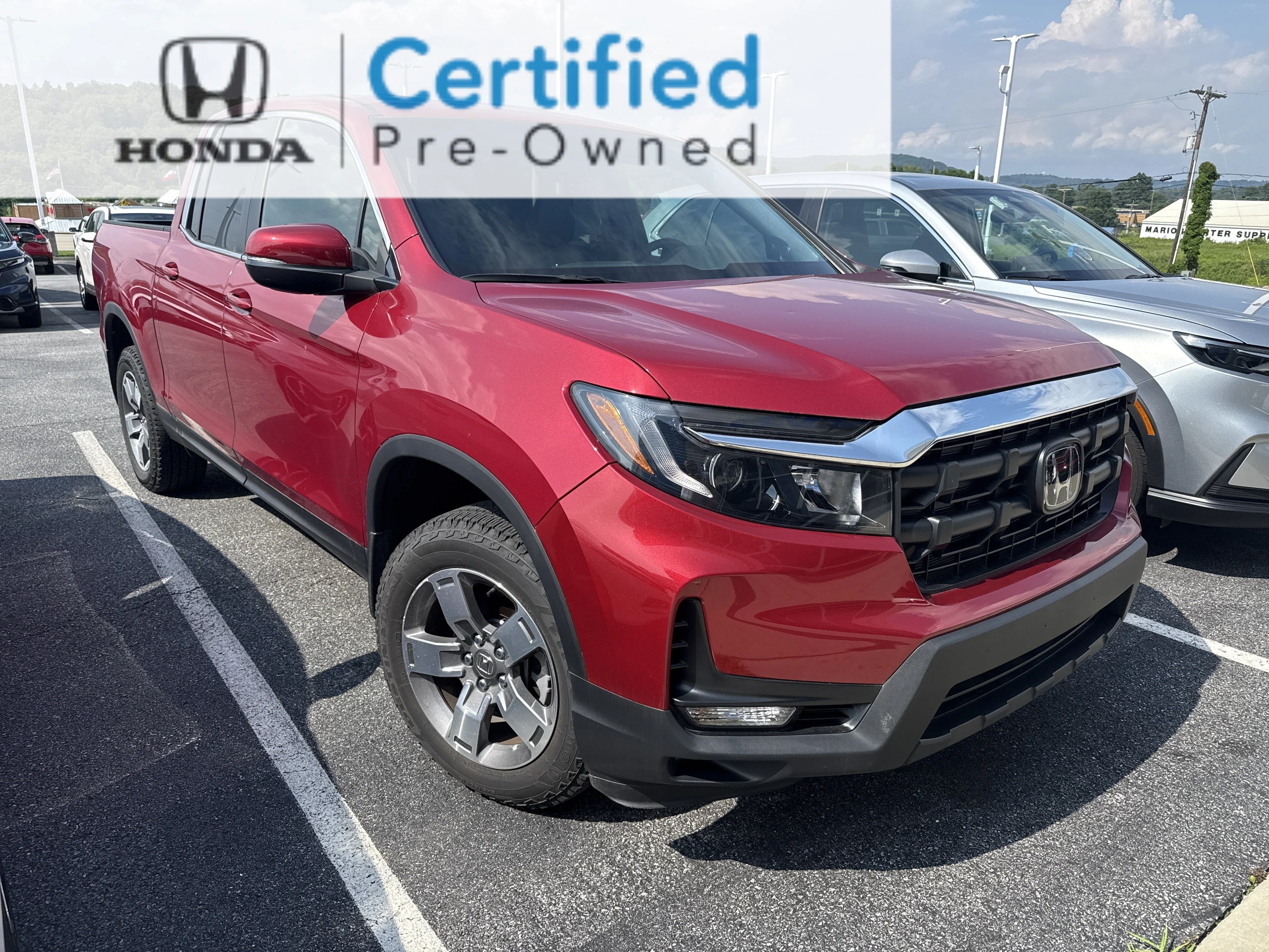 Certified Used 2024 Radiant Red Metallic II Honda AWD RTL image 11