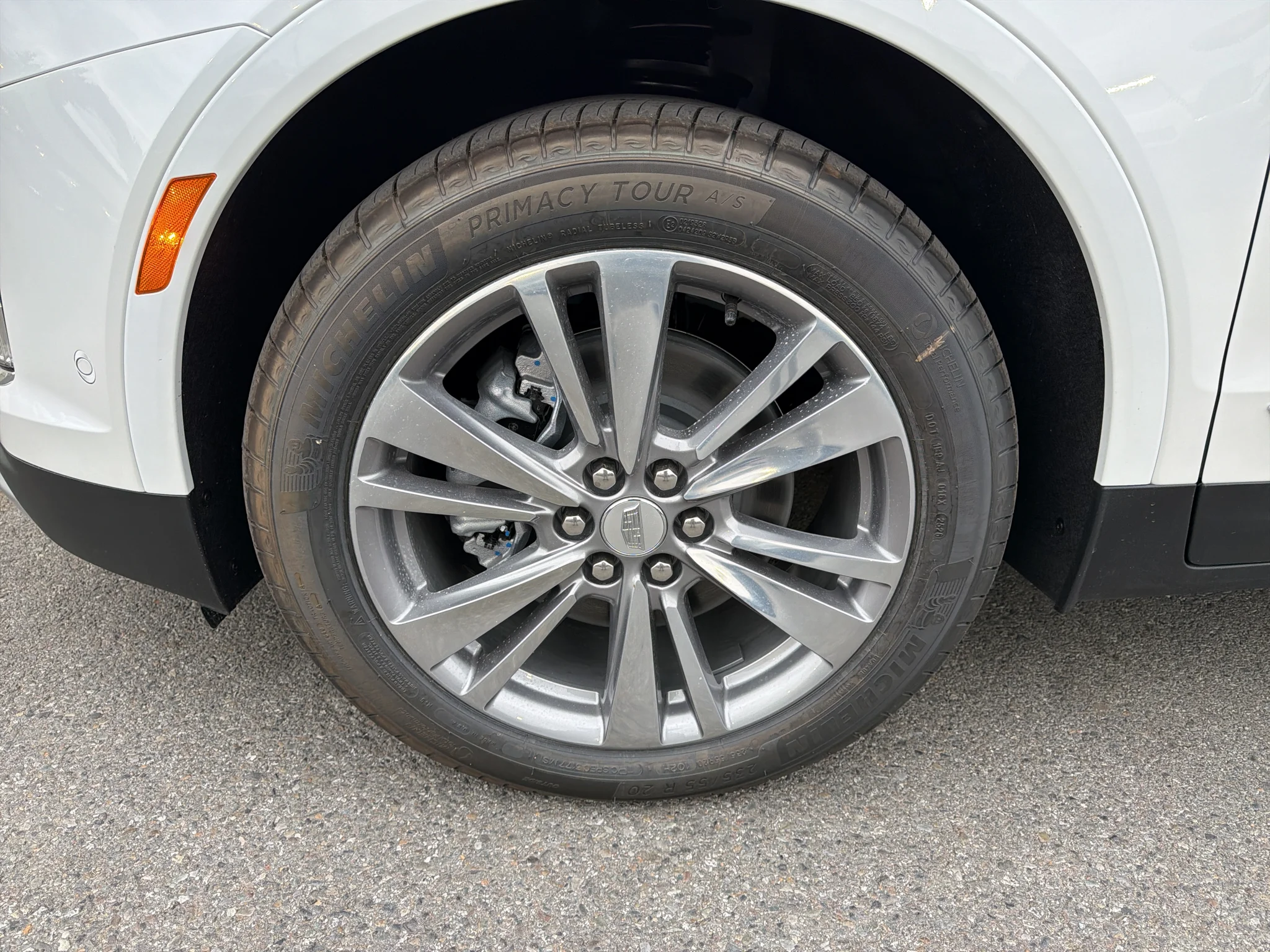 New 2026 Crystal White Tricoat Cadillac AWD Premium Luxury image 9