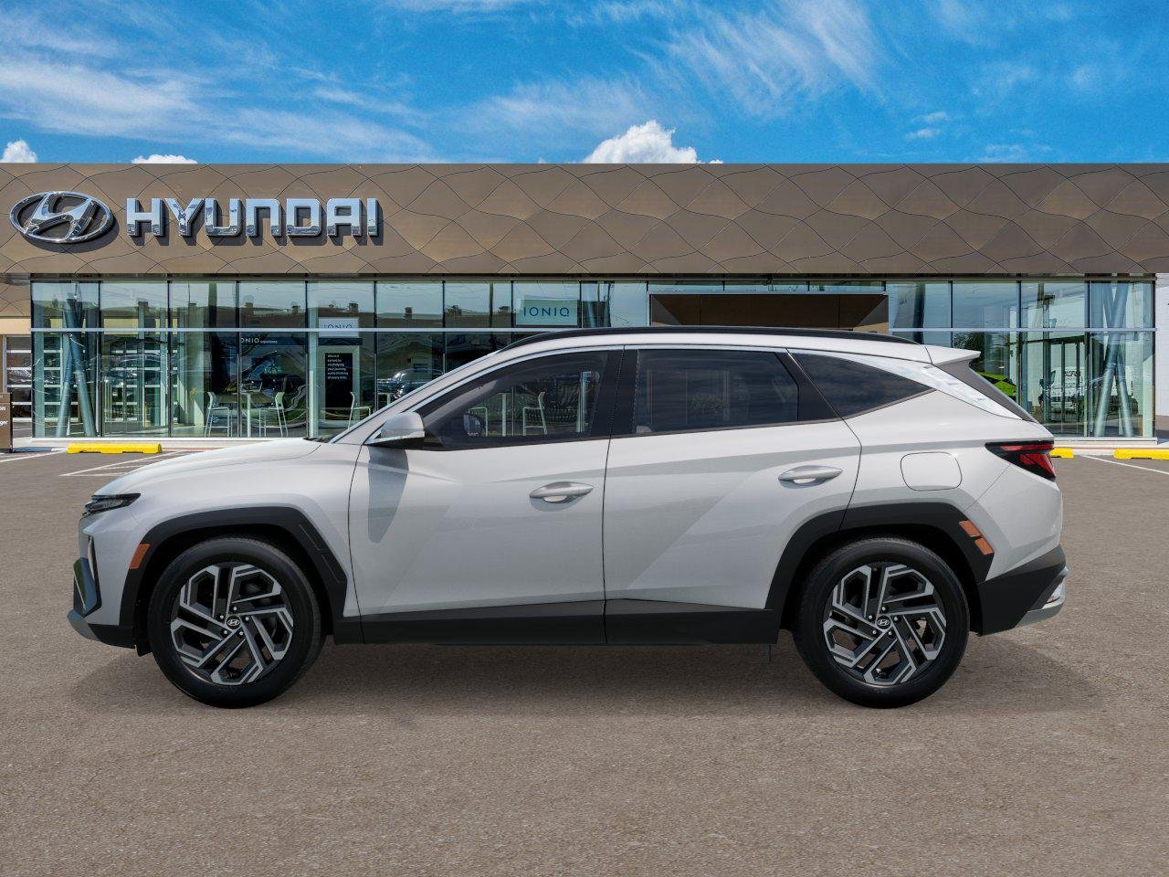 New 2026 White Hyundai SEL Plus AWD image 3