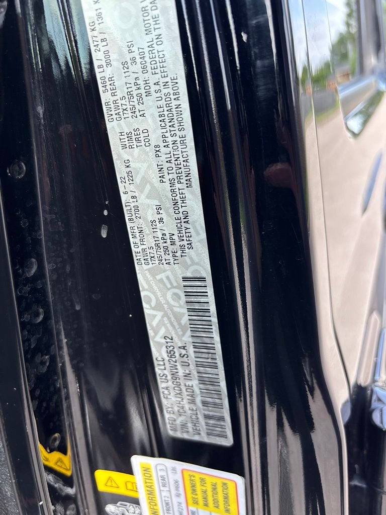 Certified Used 2022 Black Jeep Unlimited Sport S image 45