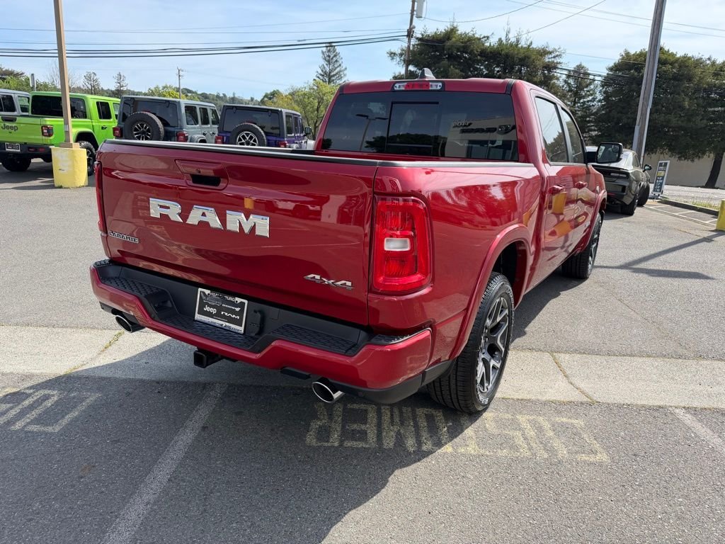 New 2026 Molten Red Pearl-Coat Exterior Paint RAM Laramie image 5