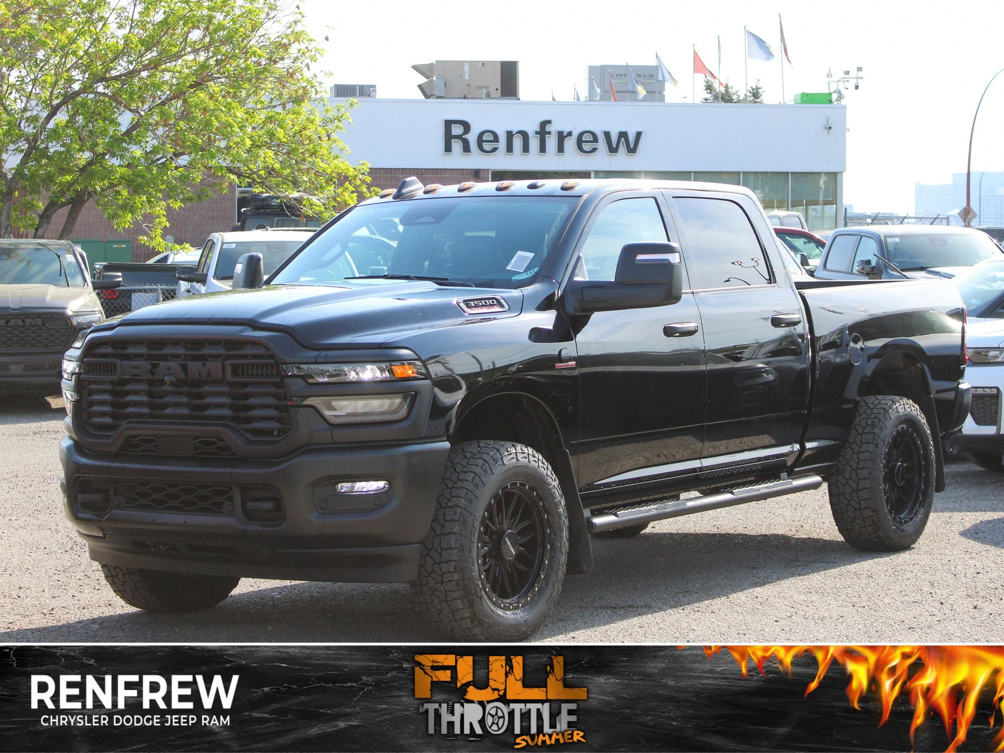 New 2026 Black RAM Tradesman*, 35 Inch Tires, Mayhem Vector Wheels image 1