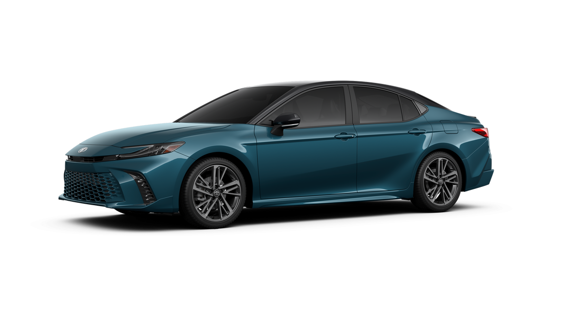 New 2026 Ocean Gem with Midnight Black Metallic roof Toyota XSE image 24