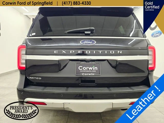 Used 2023 Agate Black Metallic Ford Limited image 5