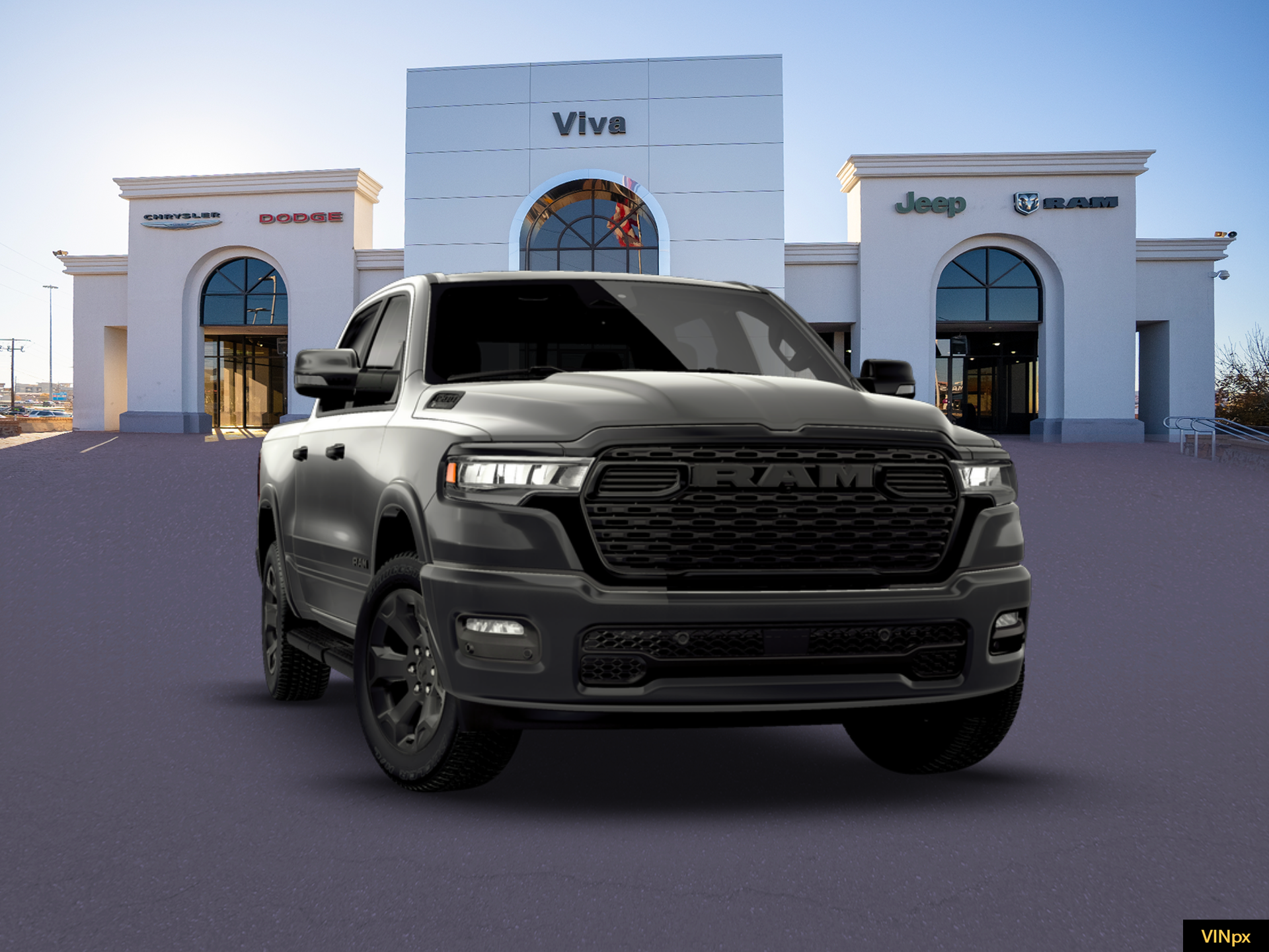 New 2026 Granite Crystal Metallic Clearcoat RAM Big Horn/Lone Star image 15