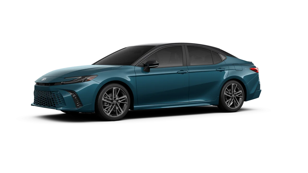 New 2026 Ocean Gem with Midnight Black Metallic roof Toyota XSE image 24