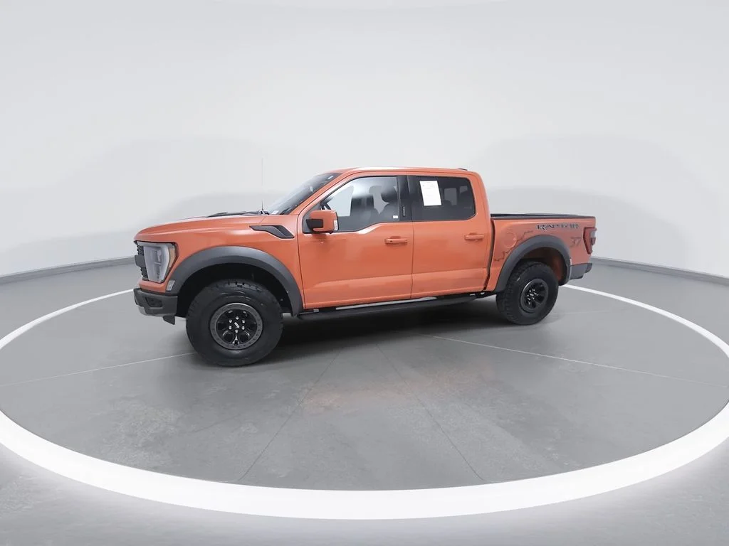 Used 2022 Orange Ford Raptor image 2