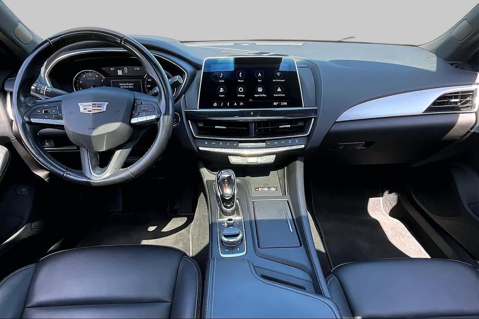 Used 2022 Crystal White Tricoat Cadillac Luxury image 14