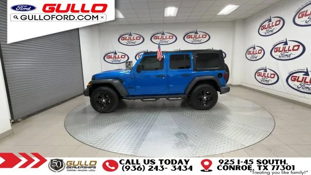 Used 2023 Hydro Blue Pearl Jeep Sport S image 5
