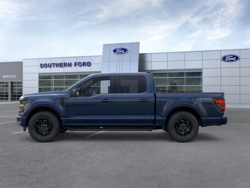 New 2026 Antimatter Blue Metallic Ford XLT image 3