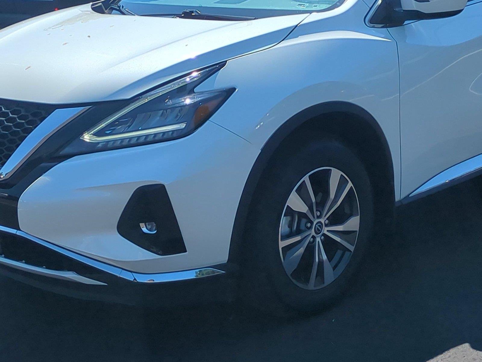 Used 2024 WHITE NISSAN SV image 9