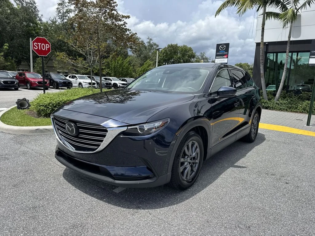 Used 2021 Deep Crystal Blue Mica Mazda Touring image 9