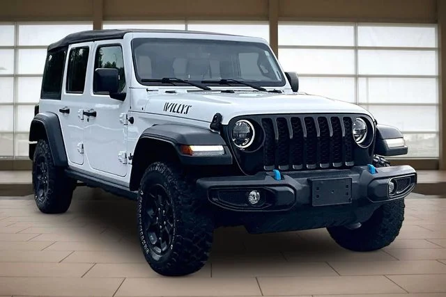 Used 2023 White Jeep Willys 4xe image 12