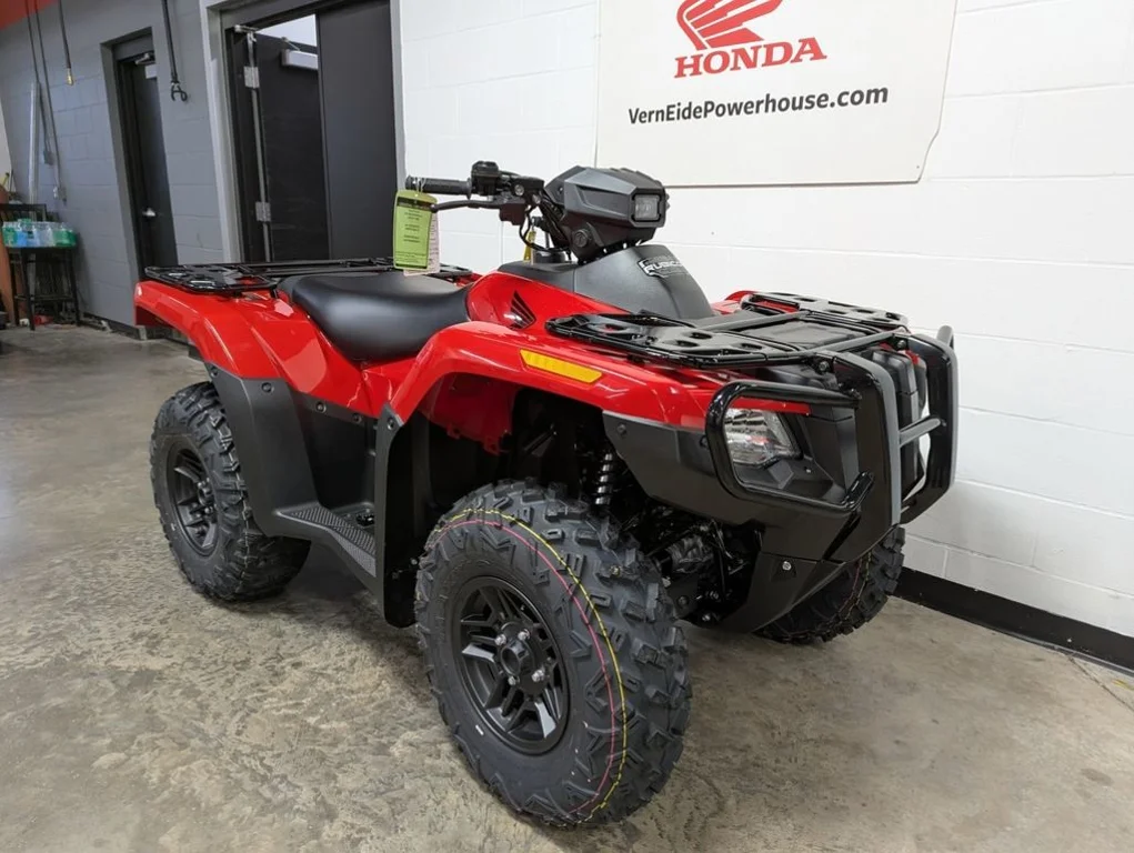 New 2027 RED Honda Powersports 700 4x4 Automatic image 8