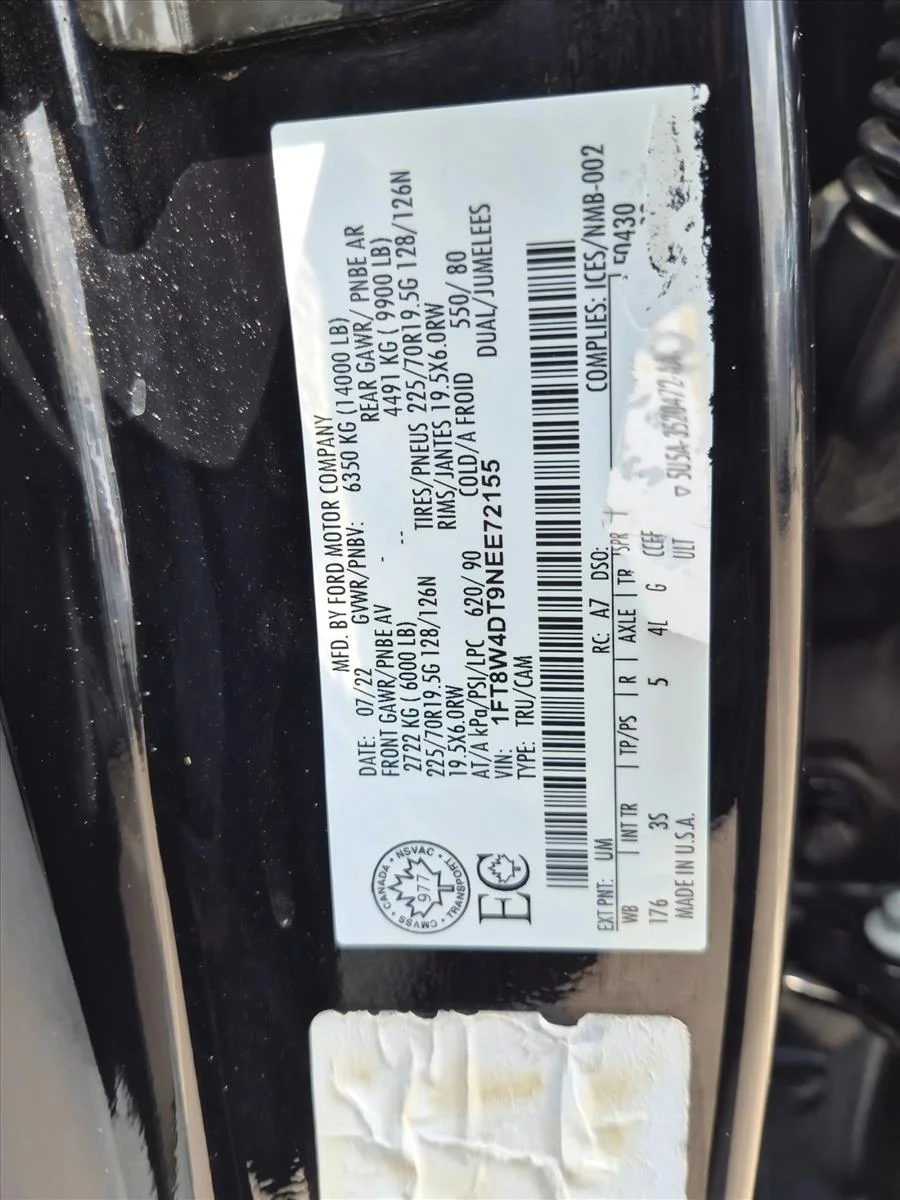 Certified Used 2022 Agate Black Metallic Ford XLT image 24