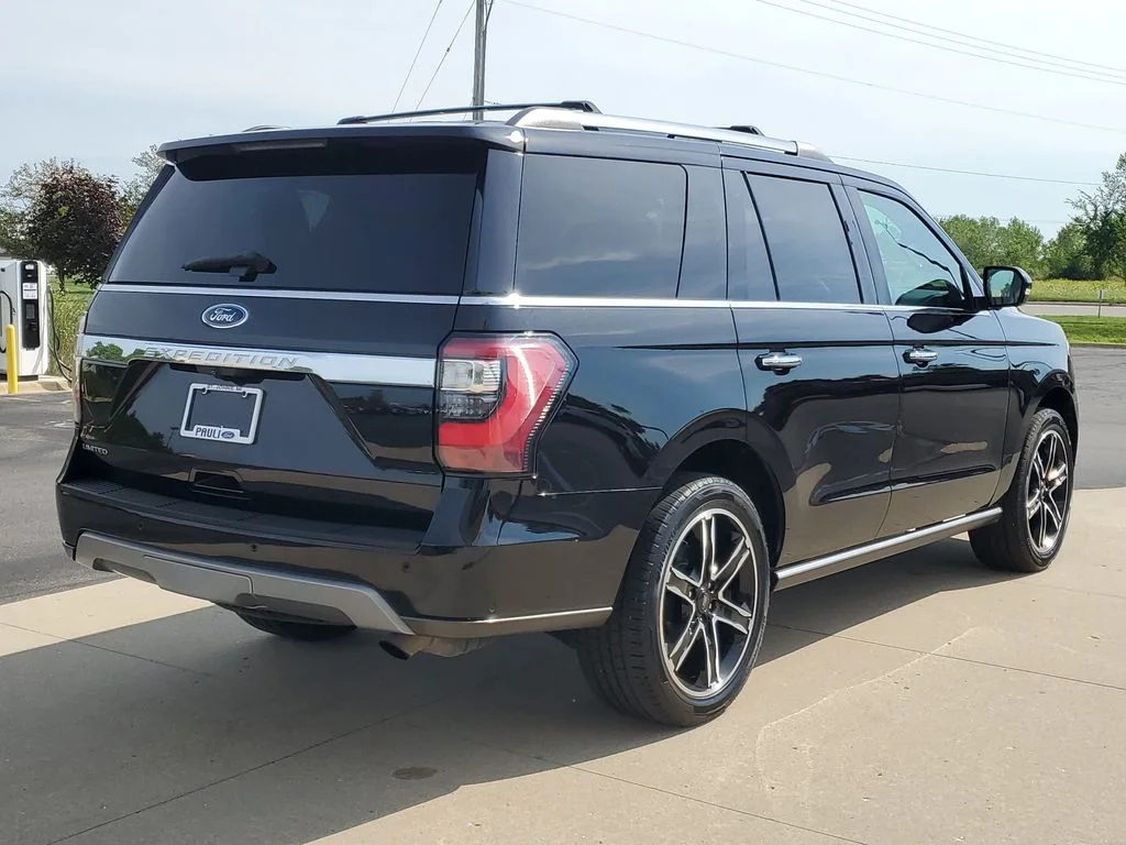 Certified Used 2021 Agate Black Metallic Ford Limited image 4