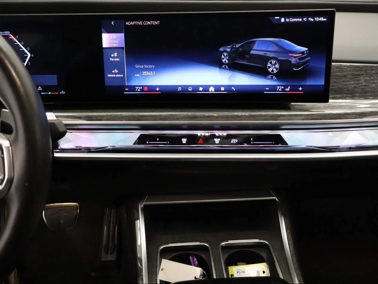 Used 2025 Black Sapphire Metallic BMW 740i image 10