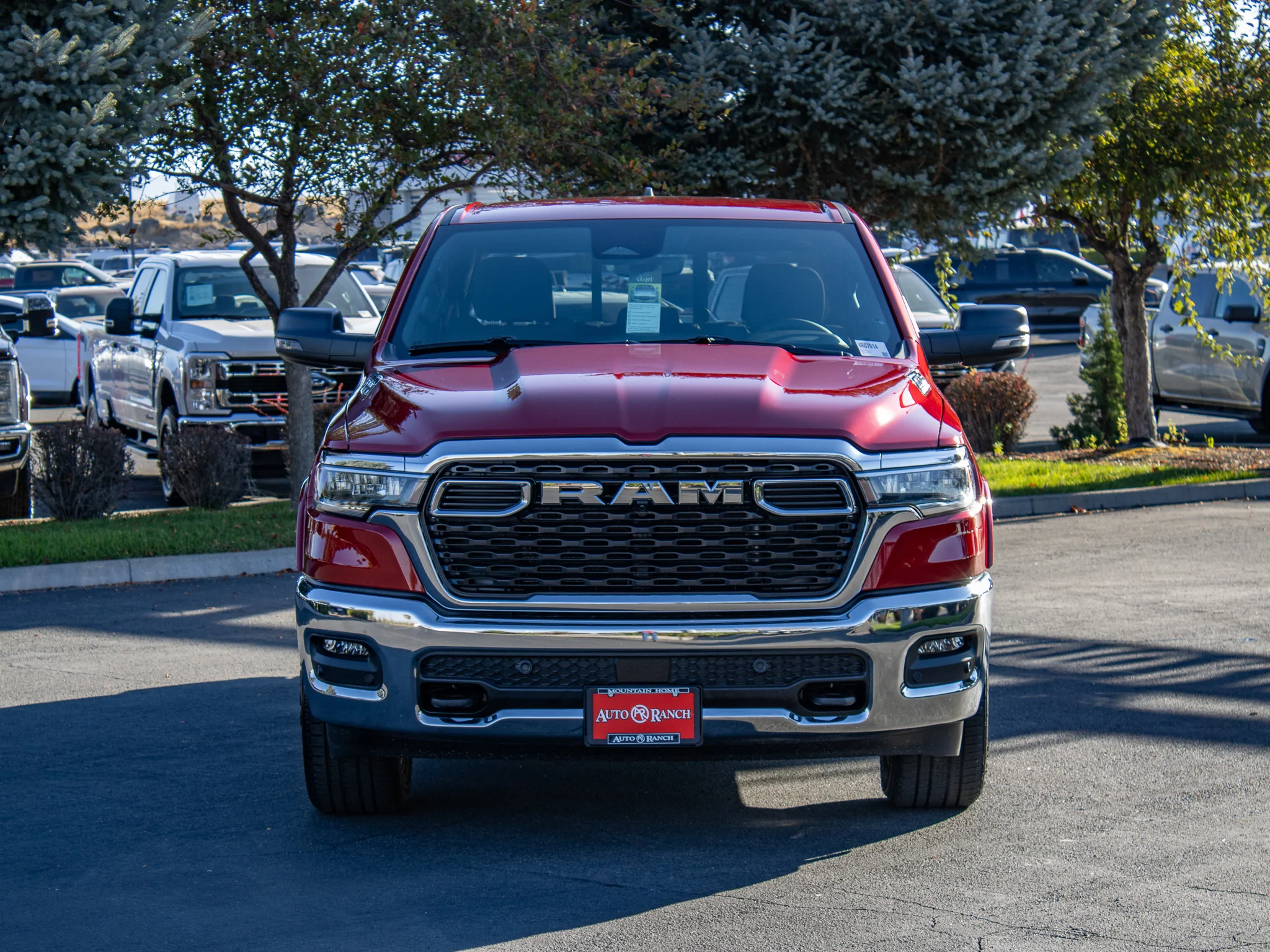 New 2027 Molten Red Pearlcoat Ram Big Horn image 3