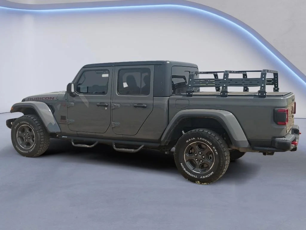Used 2021 Granite Crystal Metallic Clearcoat Jeep Rubicon image 3
