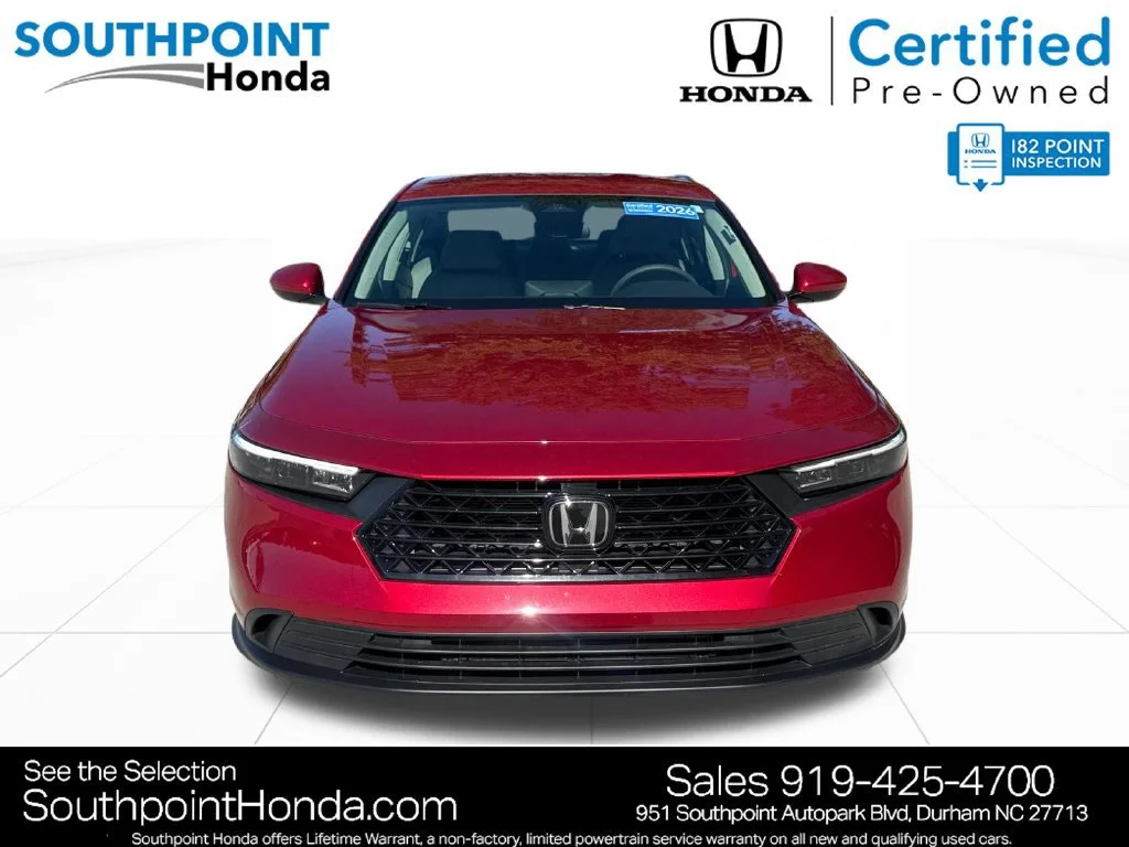 Certified Used 2026 Radiant Red Metallic Honda LX image 38