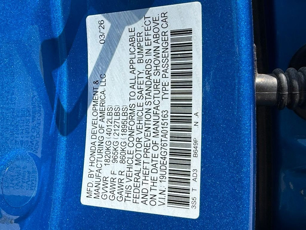 New 2026 Double Apex Blue Pearl Acura A-Spec Tech Package image 23