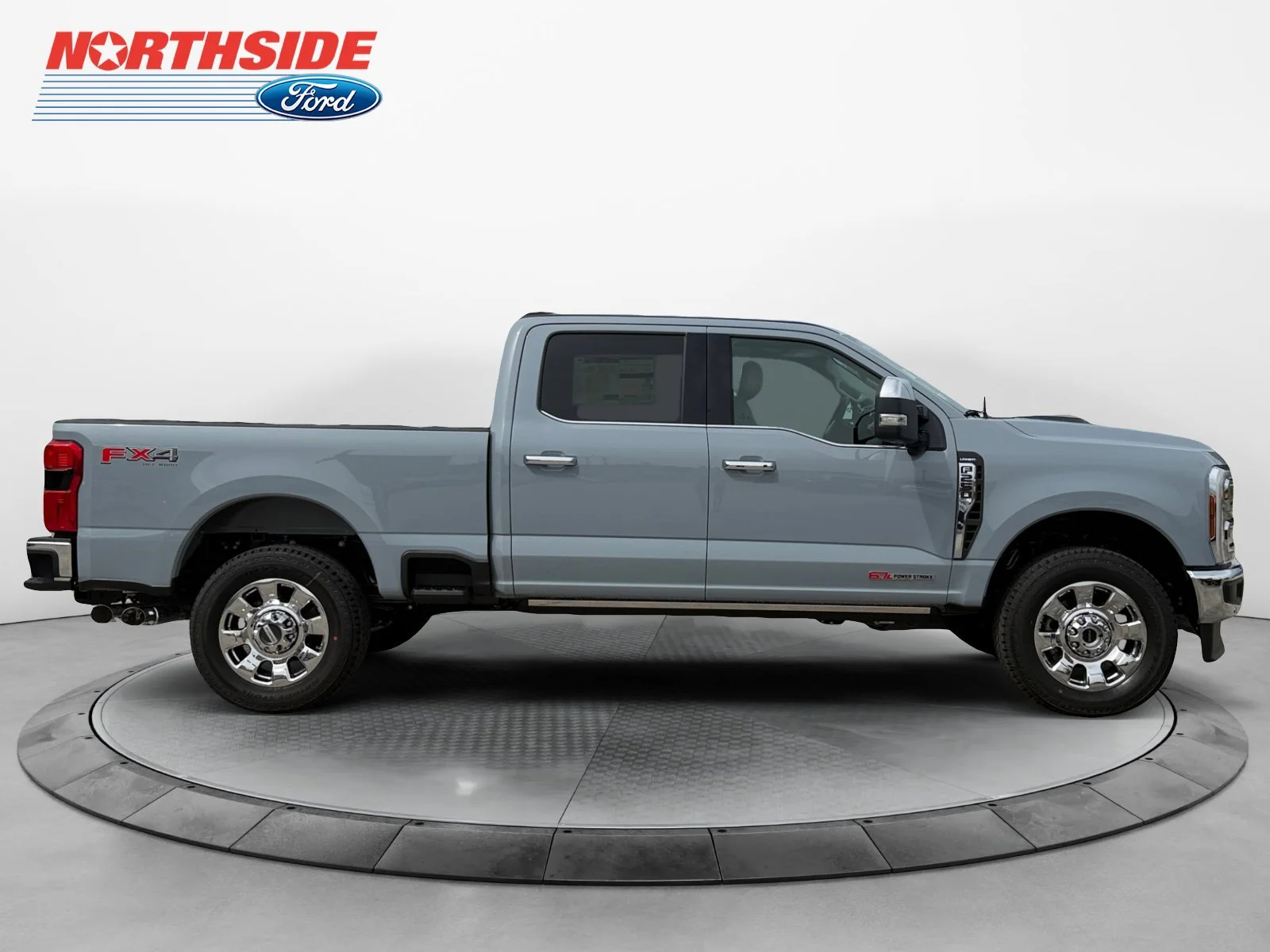 New 2026 Glacier Gray Metallic Tri-Coat Ford LARIAT image 8