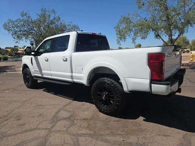 Used 2022 White Ford Lariat TREMOR image 6