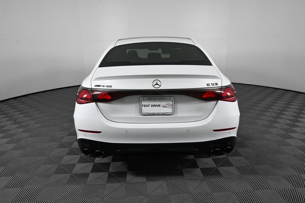 New 2026 MANUFAKTUR Moonlight White Metallic Mercedes-Benz AMG® E 53 E 4MATIC+ Sedan image 27