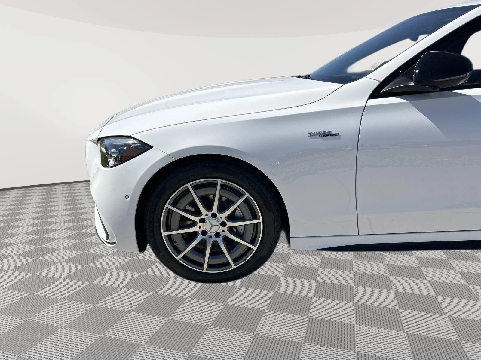 New 2026 Polar White Mercedes-Benz AMG® C 43 4MATIC® Sedan image 9