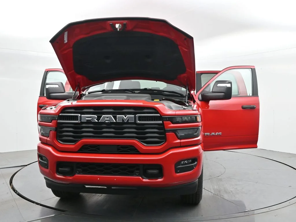 New 2026 Flame Red Clear-Coat Exterior Paint RAM Big Horn image 45