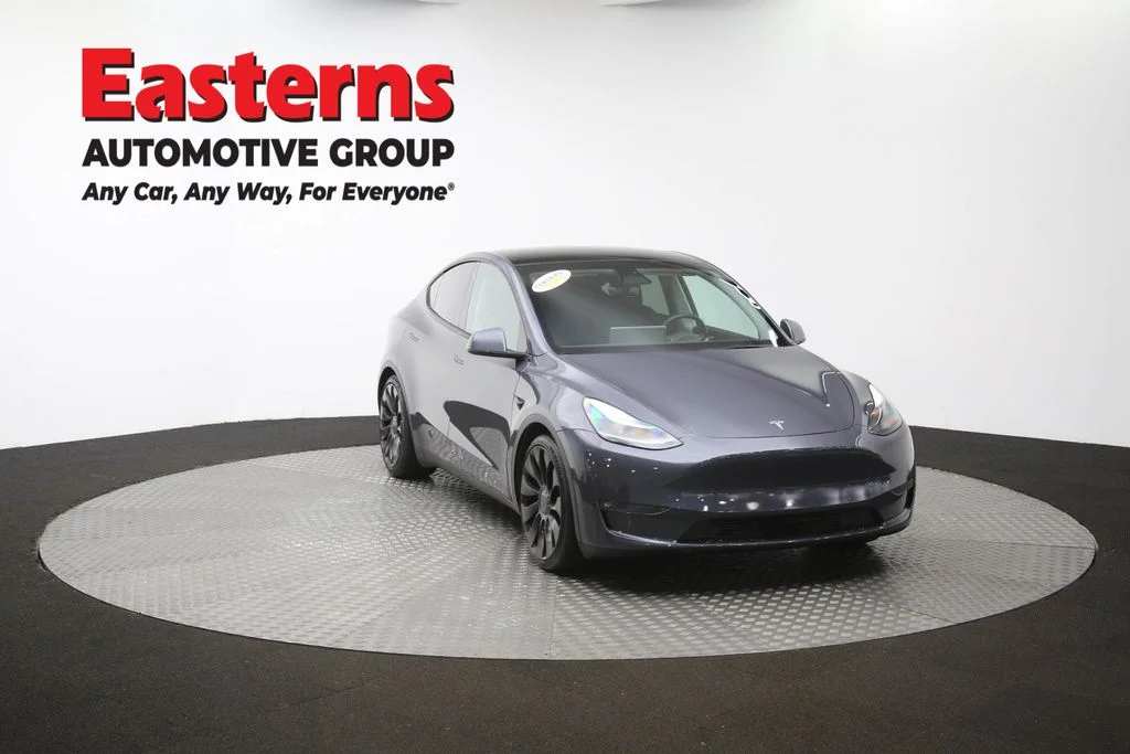 Used 2022 Gray Tesla Performance image 47